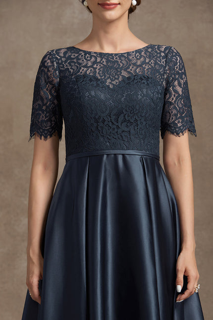 Robe Portefeuille Élégance Nuit Satinée - gallery 5