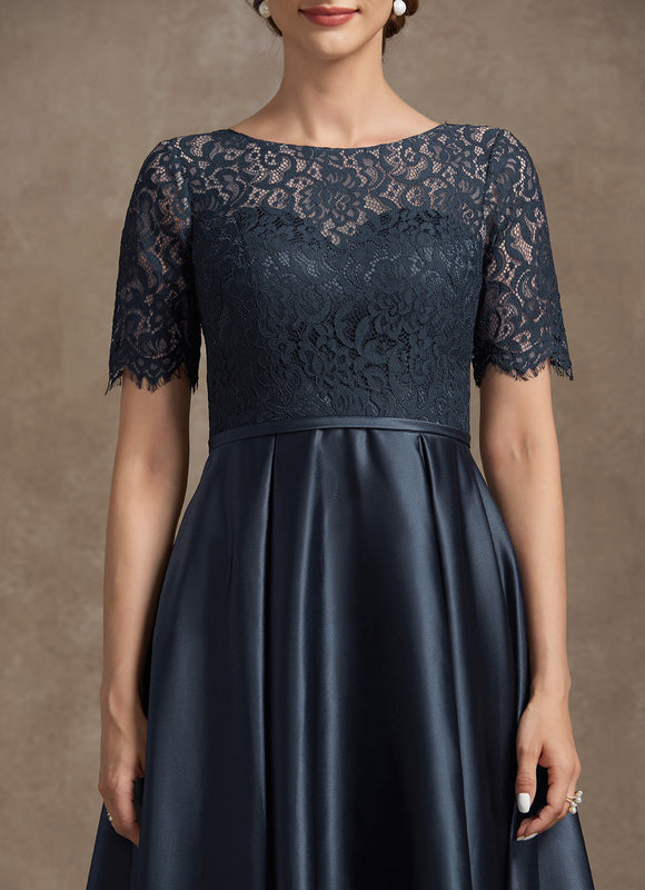 Robe Portefeuille Élégance Nuit Satinée - gallery 5