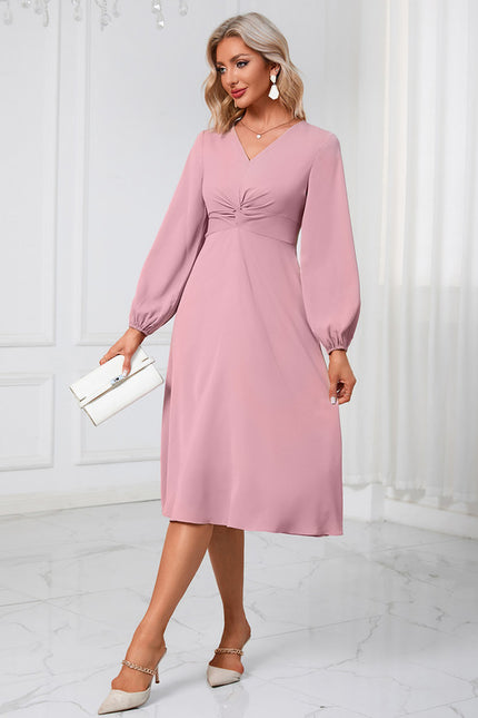 Robe Portefeuille Bordeaux - gallery 4