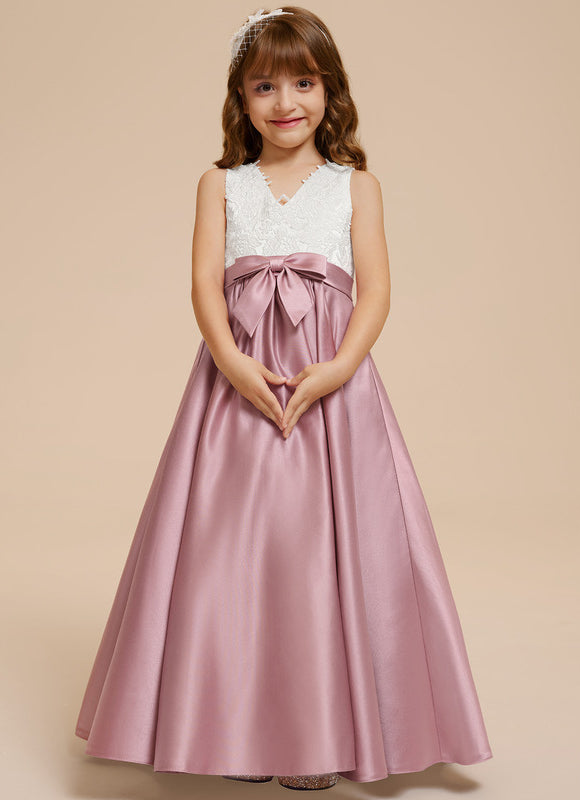 Robe Portefeuille Fille Satinée - gallery 3