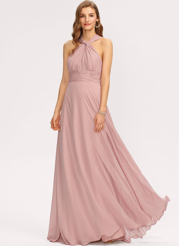 Robe Portefeuille Chiffon Multiforme - gallery 4