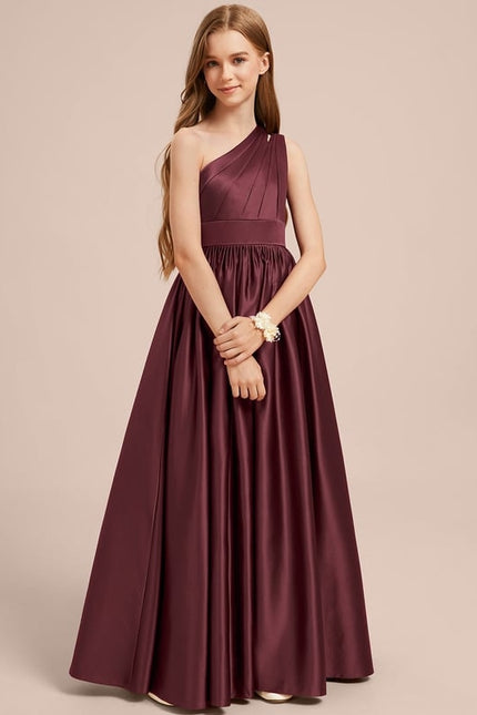 Robe Portefeuille Satinée Unie - gallery 5