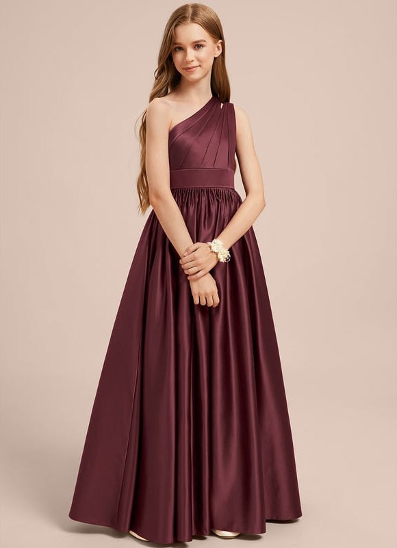 Robe Portefeuille Satinée Unie - gallery 5