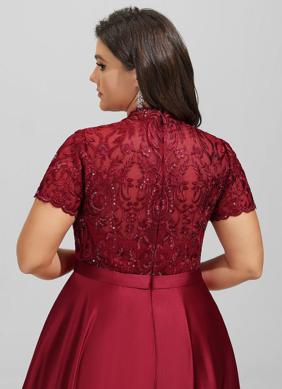 Robe Portefeuille Satinée Mystique - gallery 8