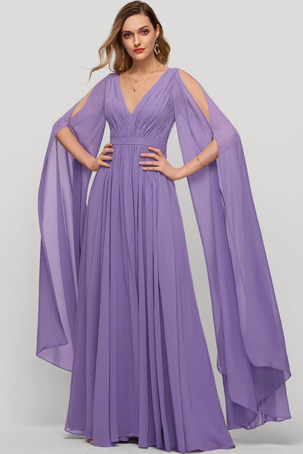 Robe Portefeuille Mousseline Émeraude
