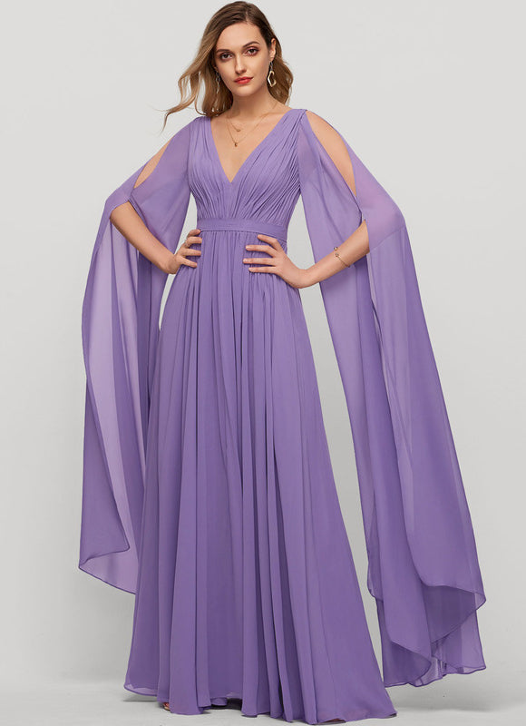Robe Portefeuille Mousseline Émeraude