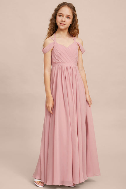 Robe Portefeuille Rose Flottante