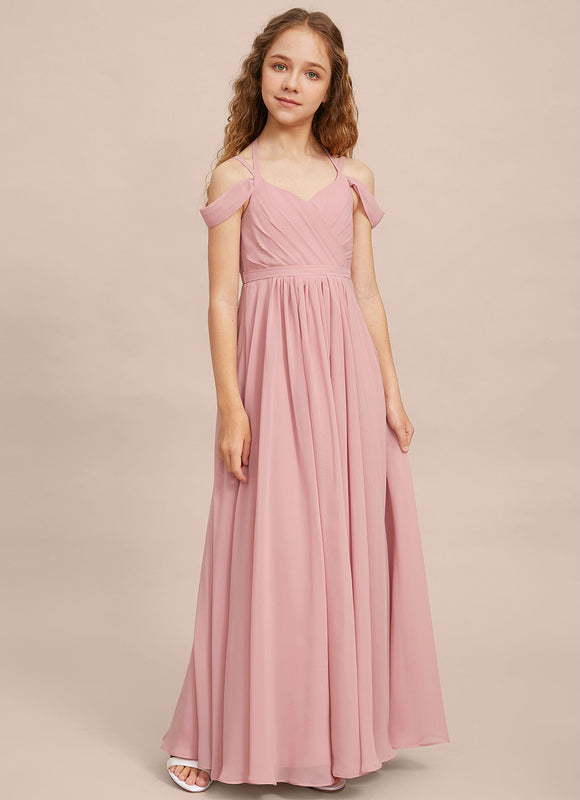 Robe Portefeuille Rose Flottante