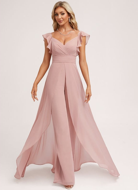 Robe Portefeuille Élégance Aérienne