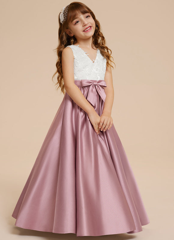 Robe Portefeuille Fille Satinée - gallery 7