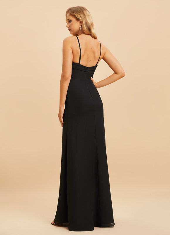 Robe Portefeuille Merveilleuse Satinée - gallery 1