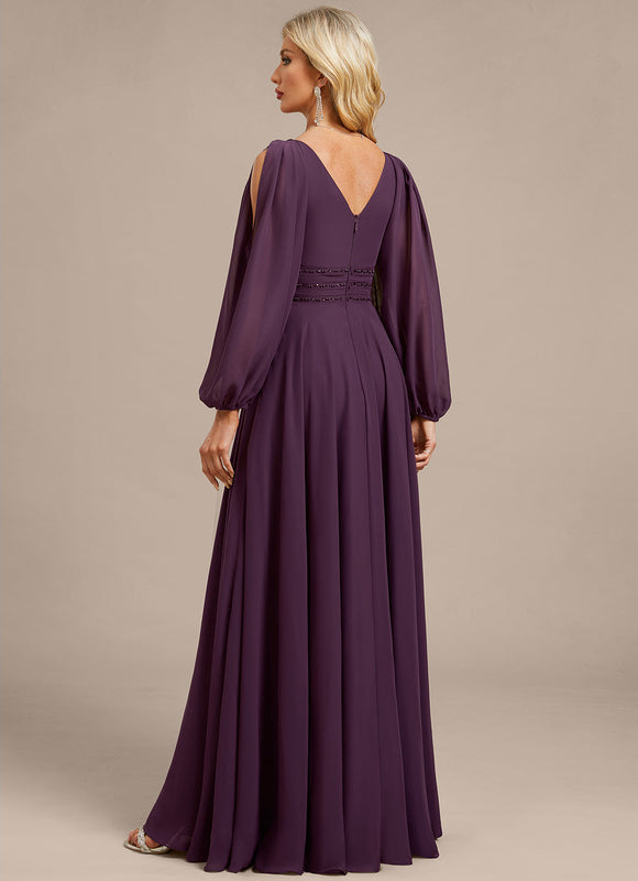 Robe Portefeuille Violette Aérienne - gallery 5