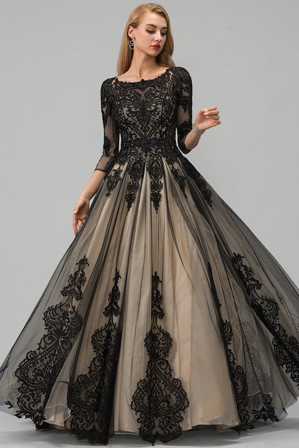 Robe Portefeuille Ébène Opulente - gallery 2