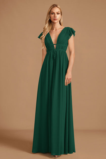 Robe Portefeuille Rose Drapée