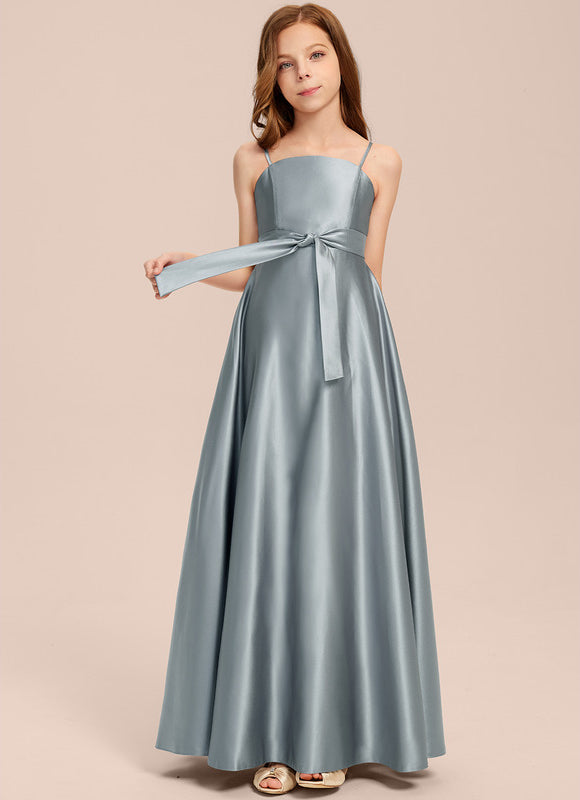 Robe Portefeuille Satin Azur