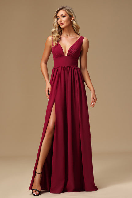 Robe Portefeuille Rose Drapée