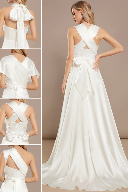 Robe Portefeuille Éclatante Vaporeuse - gallery 1