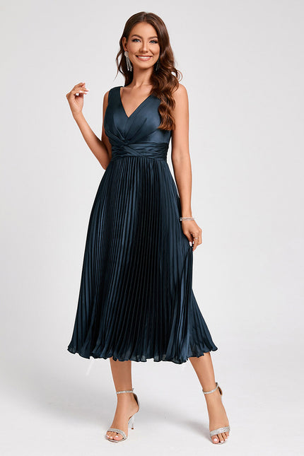 Robe Portefeuille Élégance Satinée - gallery 2