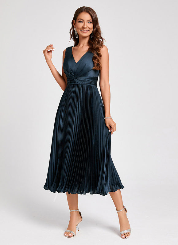 Robe Portefeuille Élégance Satinée - gallery 2