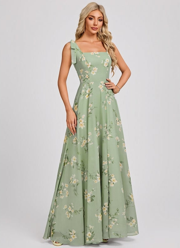 Robe Portefeuille Floraison Poudrée - gallery 1