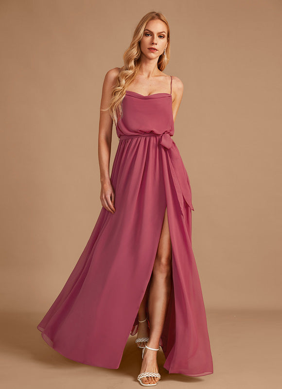 Robe Portefeuille Chiffon Luxe