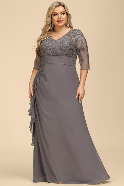 Robe Portefeuille Ombre De Soie - gallery 5