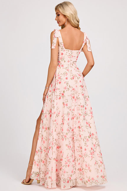Robe Portefeuille Floraison Poudrée - gallery 5