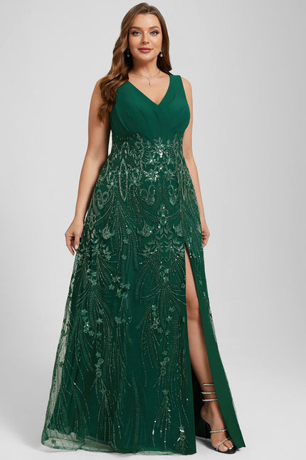Robe Portefeuille Émeraude Chic - gallery 9