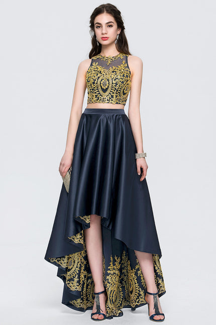 Robe Portefeuille Asymétrique Luxe - gallery 1