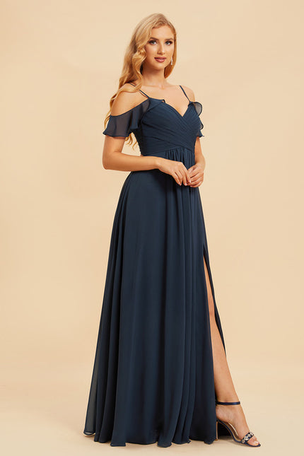 Robe Portefeuille Rose Drapée - gallery 6