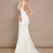 Robe Portefeuille Élégante Blanche