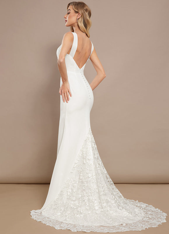 Robe Portefeuille Élégante Blanche