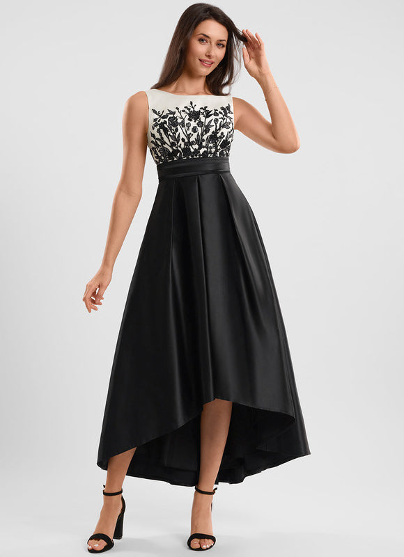 Robe Portefeuille Bi-Matière Chic - gallery 3
