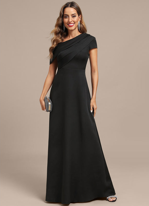 Robe Portefeuille Noire Élégante - gallery 2