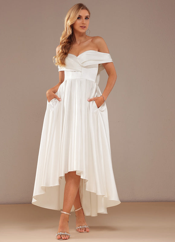 Robe Portefeuille Satinée Altière - gallery 2
