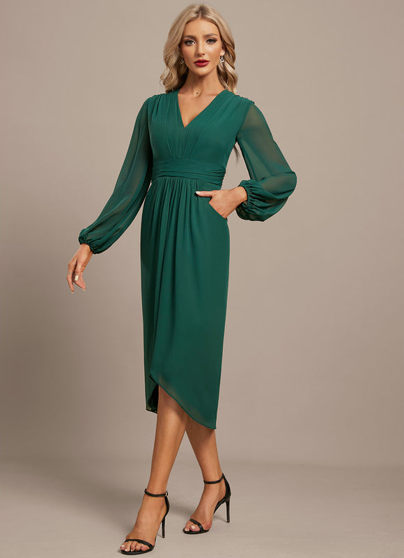 Robe Portefeuille Mousseline Vaporeuse