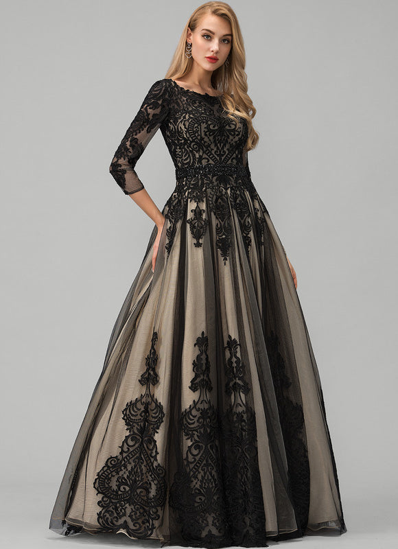 Robe Portefeuille Ébène Opulente