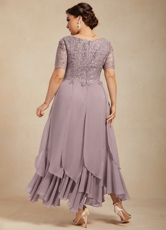 Robe Portefeuille Mousseline Chic - gallery 5