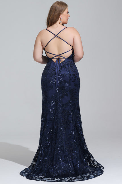Robe Portefeuille Sirène Pailletée - gallery 6