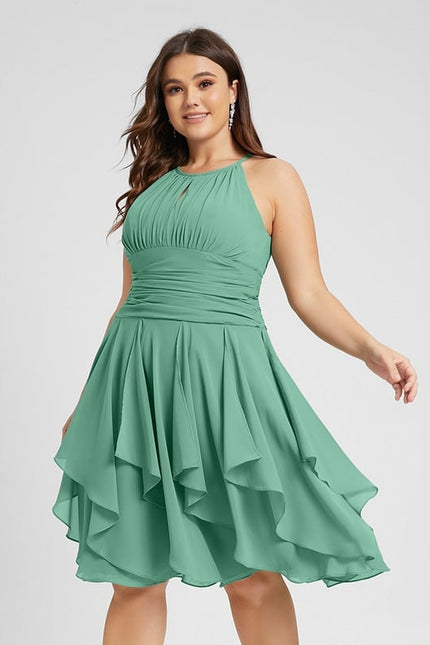 Robe Portefeuille Cascade Émeraude - gallery 4