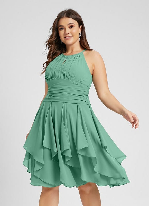 Robe Portefeuille Cascade Émeraude - gallery 4