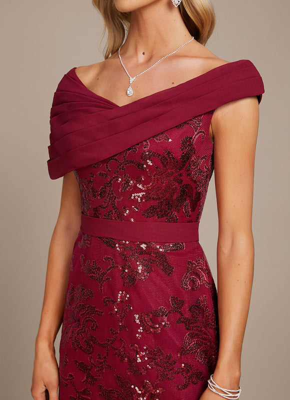 Robe Portefeuille Éclat De Velours - gallery 1