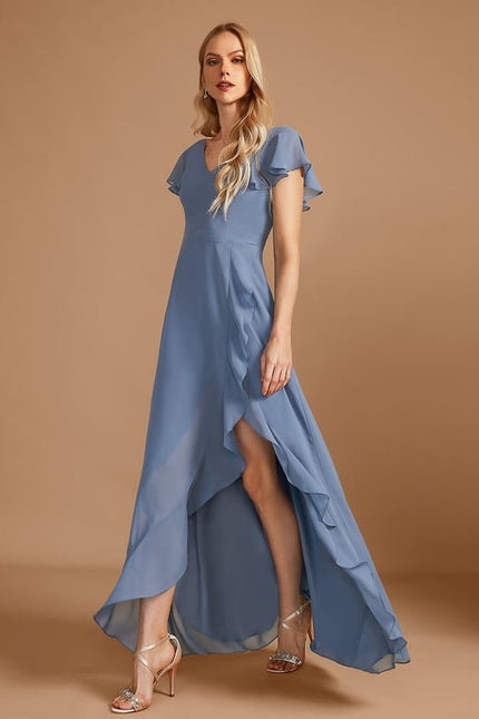 Robe Portefeuille Aérienne Élégante - gallery 3