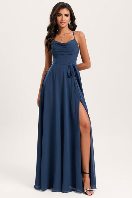 Robe Portefeuille Chiffon Luxe