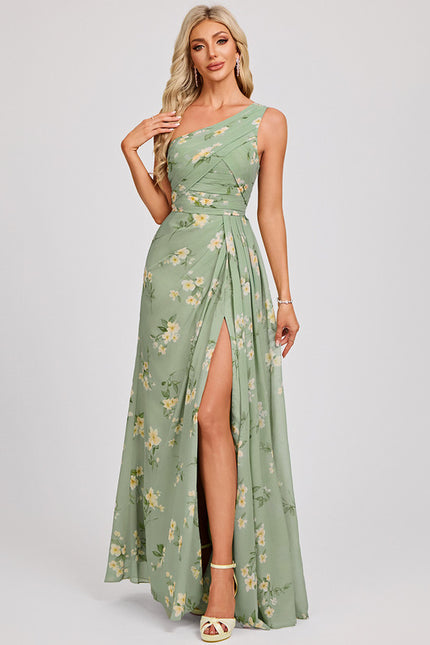 Robe Portefeuille Asymétrique Marine - gallery 2