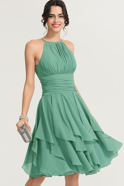 Robe Portefeuille Cascade Émeraude