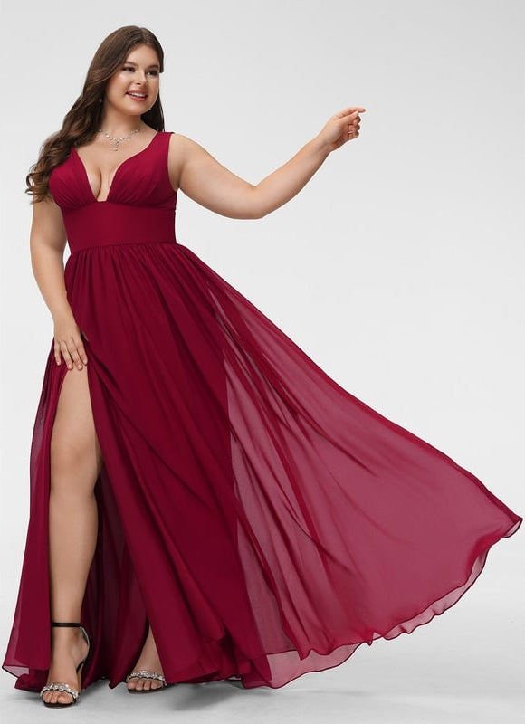 Robe Portefeuille Rose Drapée - gallery 8