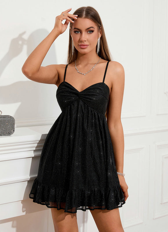 Robe Portefeuille Étoilée Flottante - gallery 3
