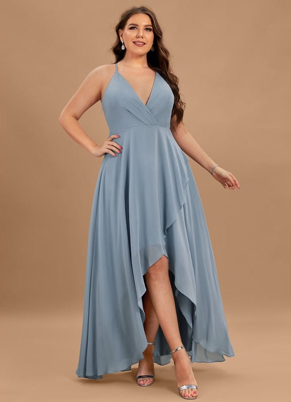 Robe Portefeuille Vaporeuse Marine - gallery 9