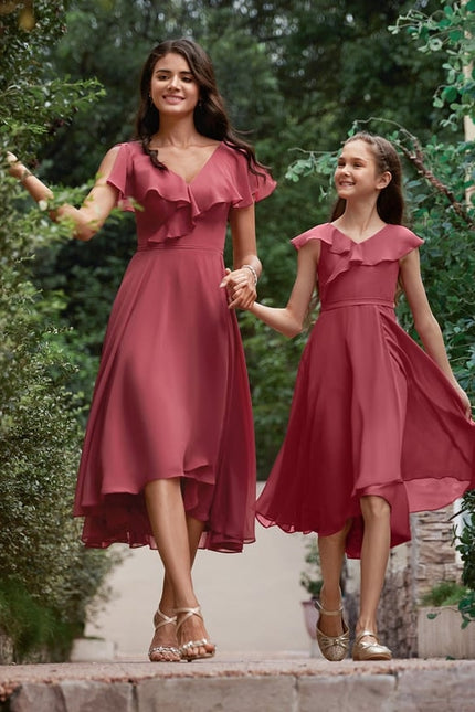 Robe Portefeuille Aérienne Élégante - gallery 4